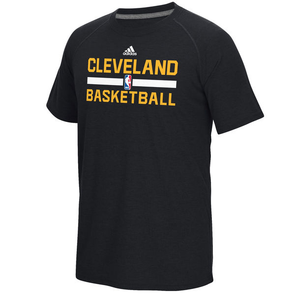 NBA Men Cleveland Cavaliers adidas OnCourt Climalite Ultimate TShirt Black